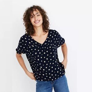 Madewell Rhyme Top Daisy Dot S
